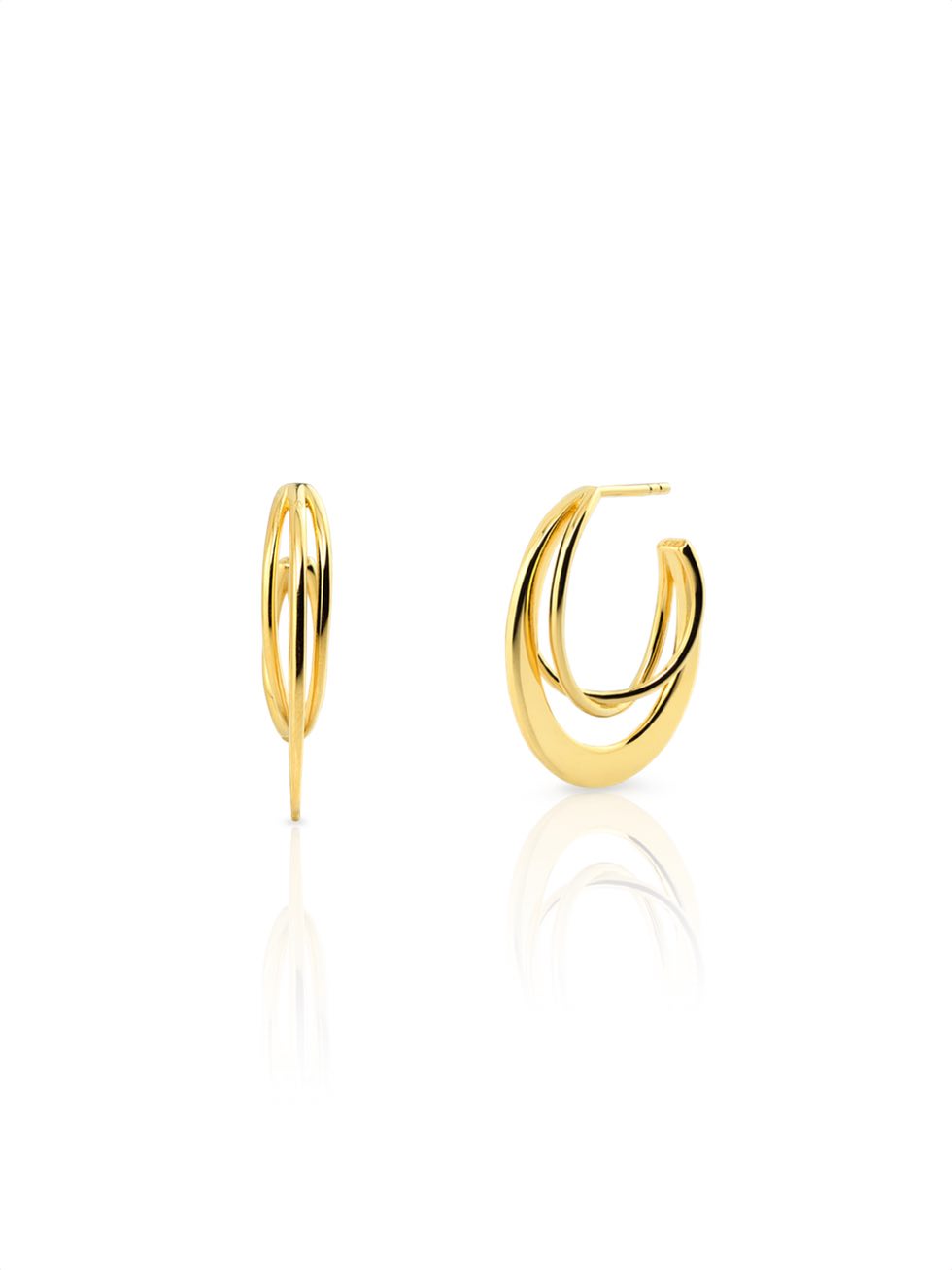 Aran Jewels orecchini KENYA gold hoop earrings