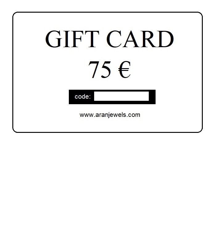 Aran Jewels MIX&MATCH GIFT CARD Tarjeta regalo 75